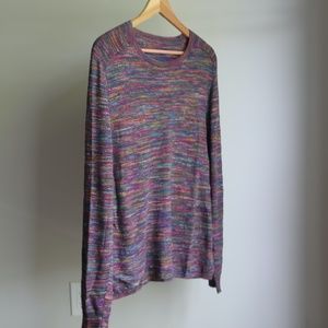 John Varvatos Space-Dyed Crewneck